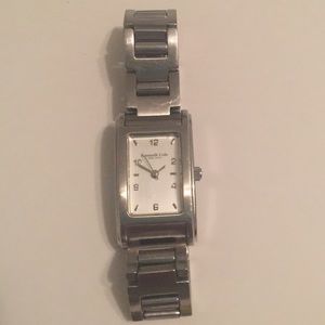 Kenneth Cole stainless steel watch.